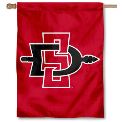 San Diego State Aztecs Two Sided House Flag
