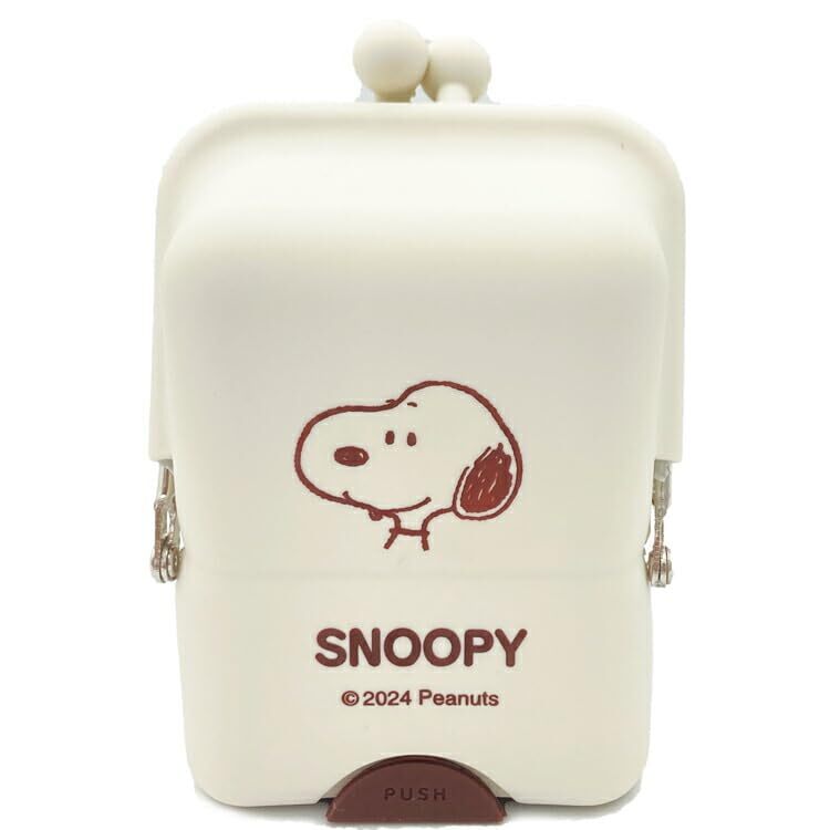 Neuf [Kutsuwa] Snoopy Pouch Air Pita Pouch 647sqa Vanilla White