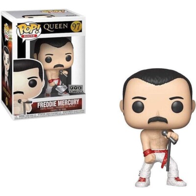 Funko Pop! Vinyl: Freddy Mercury / Queen # 97 - FYE Exclusive Diamond Edition