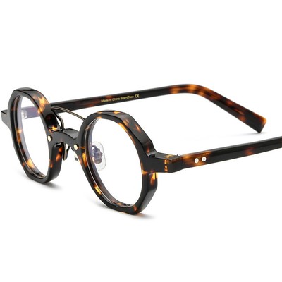 Vintage Polygon Acetate Photochromic Reading Glasses for Men Women +0.5~6.0