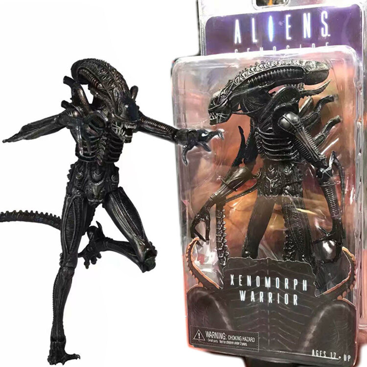 New Aliens Genocide Xenomorph Warrior Black 7