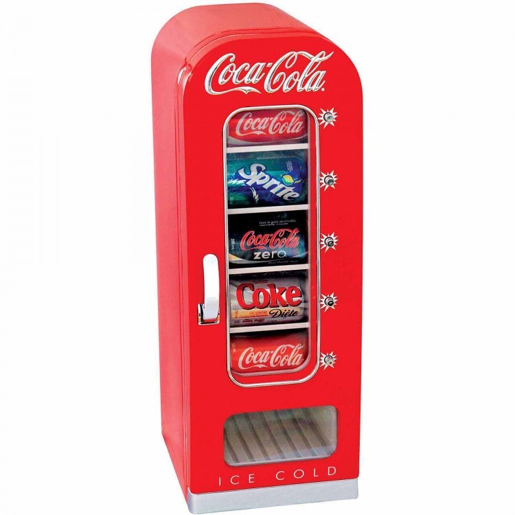 Vending Machine Soda Vintage Look 10 Cans
