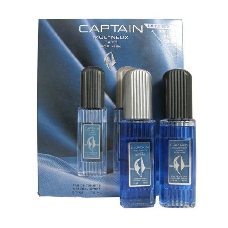 Captain By Molyneux For Men. Gift Set