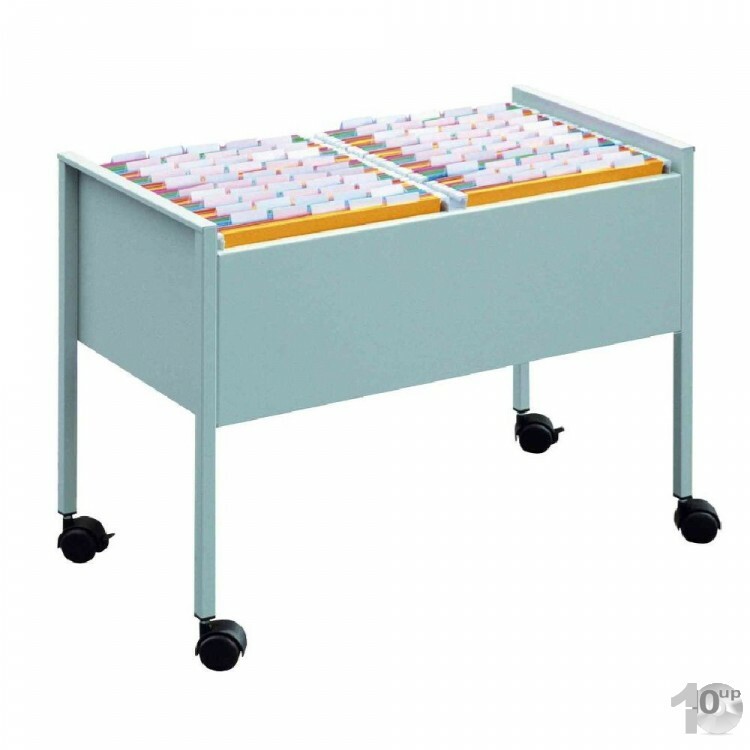 DURABLE Hängemappen-Wagen Economy 100 DUO grau Hängeregistratur-Wagen