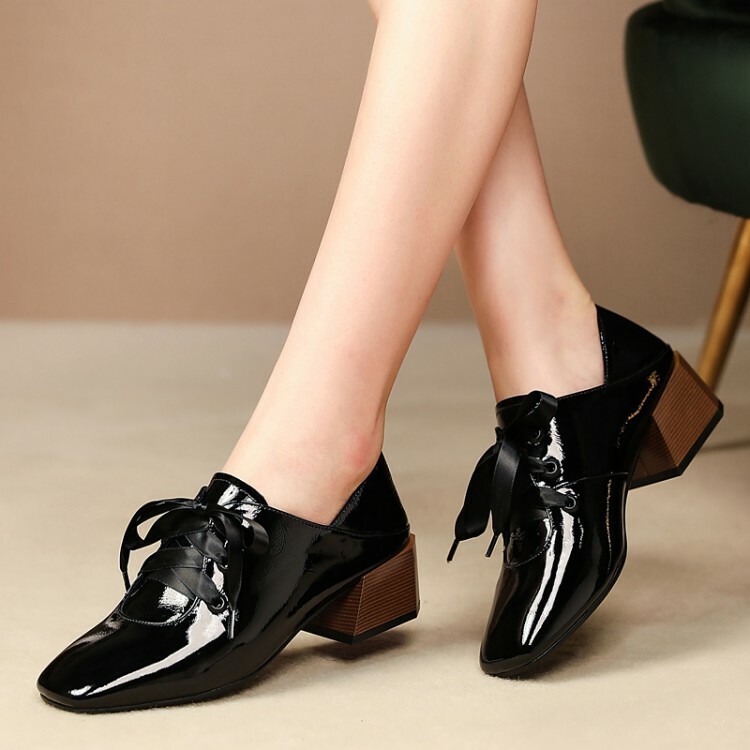 square toe heels h&m