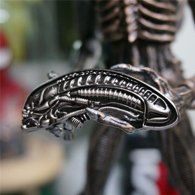 Alien Xenomorph Head Novelty Metal Brooch Pin Collection