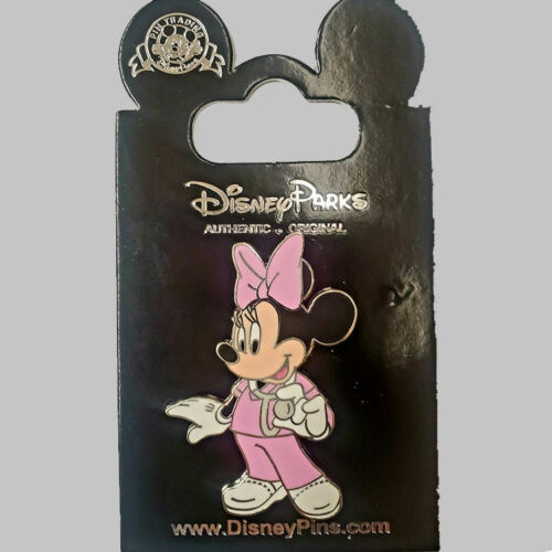 MINNIE MOUSE - PINK NURSE - COLLECTIBLE PIN - BRAND NEW - DISNEY HP600