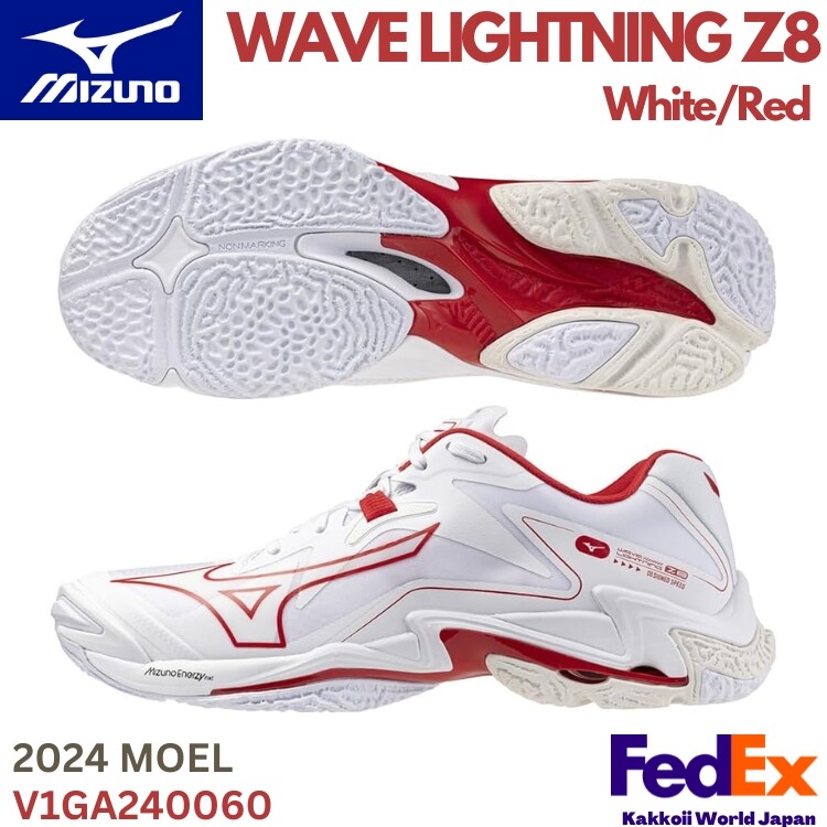 MIZUNO Volleyball Shoes WAVE LIGHTNING Z8 V1GA2400 60 White
