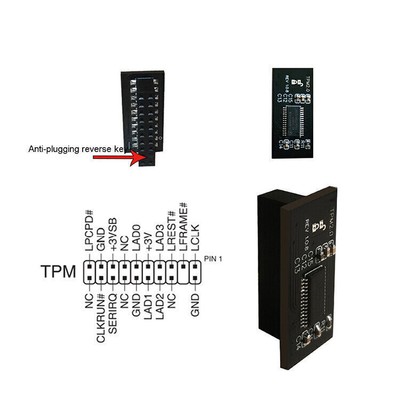 TPM 2.0 Security Module Replacement For GIGABYTE GC-TPM20 Motherboard Platform