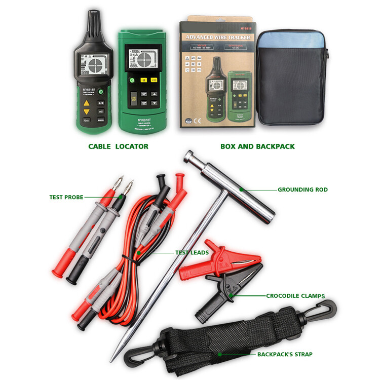 Proffessional MY6818 Cable Wire Finder Locator Tracker ...