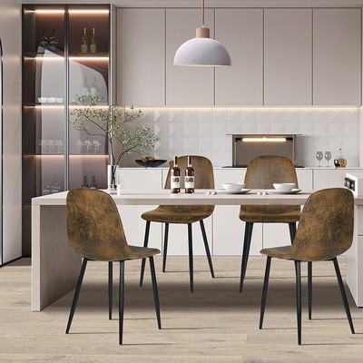 Scandinavian dining chairs set of 4 cheap