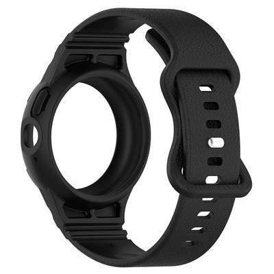For Google Pixel Watch 1/2 TPE Watch Strap Watch Band with Protective Case Watch