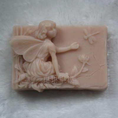 Craft Soap Molds Silicone Fairy Candle Soap Making Mould DIY Handmade Mold