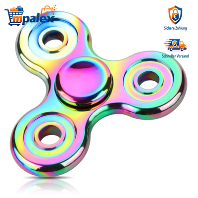 Coolden Fidget Spinner Metall Hochwertig 2-5 Min Edelstahl Lager