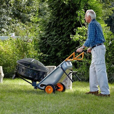 WG050 WA0228 WORX AeroCart: Multi-Function WheelBarrow Yard Cart + Wagon Kit