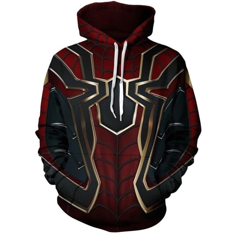 war ebay infinity hoodie avengers Infinity sweater War Iron Hoodie Spiderman Avengers spider