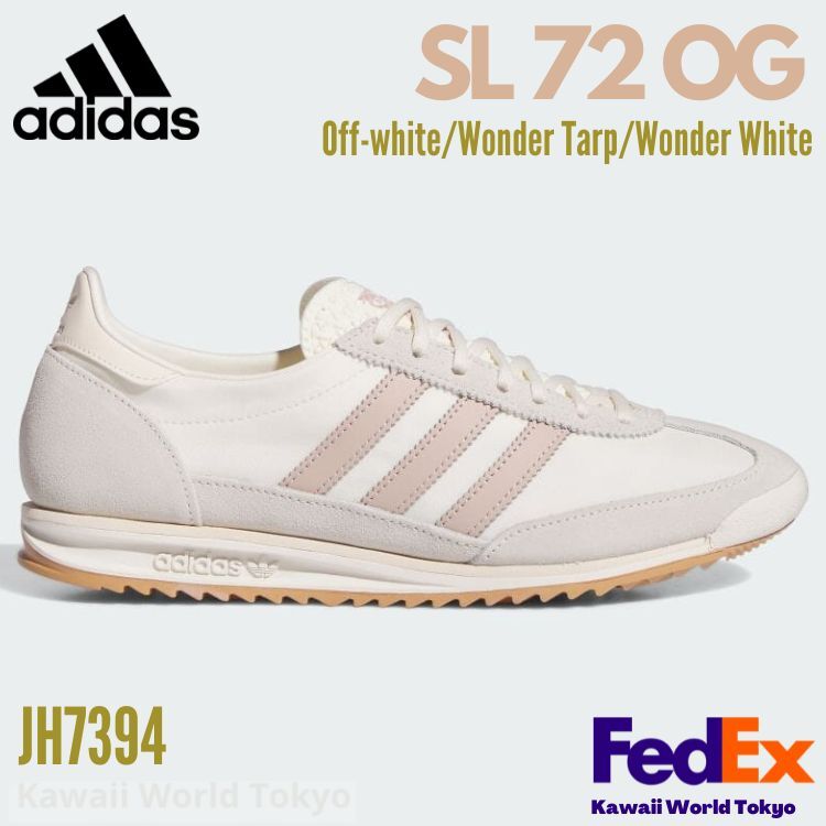 ◆ ADIDAS ◆ SL 72 OG / JI0194 兼用 Adidas Originals SL 72 OG Core Black / White JH7390 Women's