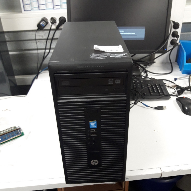 UnitÃ© Centrale Hp 280 G1 G3250 - 8go - 500 Hdd - W10 Pro