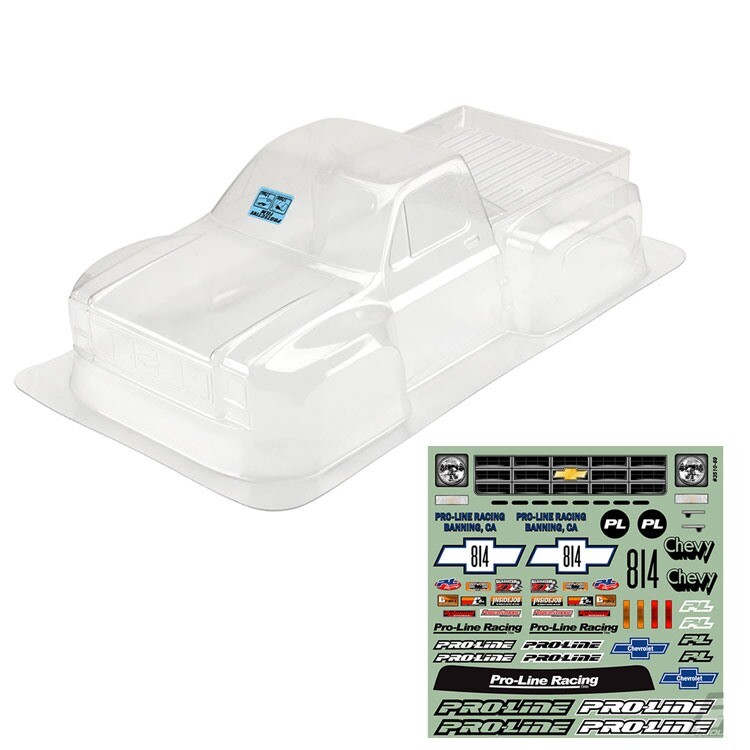 Pro-Line 1978 Chevy C-10 Race Truck Clear Body Traxxas Slash 2WD 4x4 SC Trucks