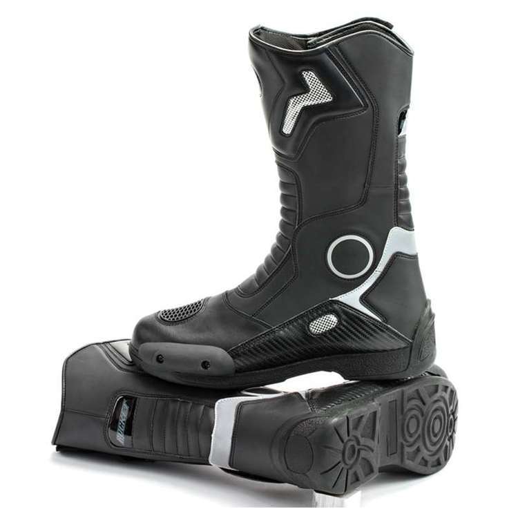 Motorcycle Leather Zip-entry - Black - Men's Sizes