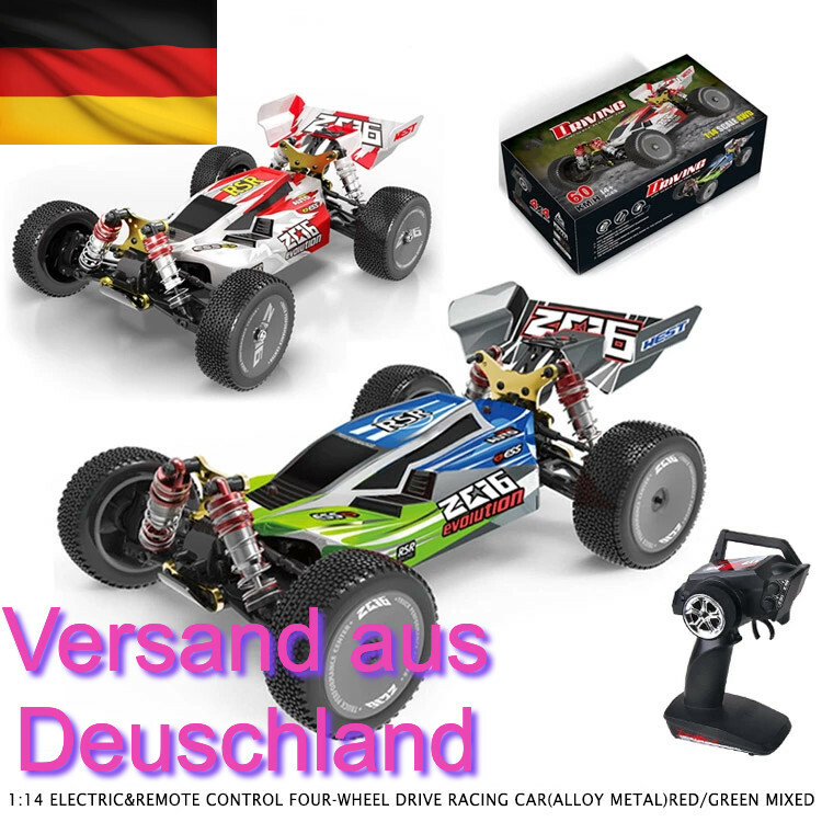 Wltoys XKS 144001 2.4G 114 RC Auto 4WD 60kmh High Speed Buggy Off-Road Car RTR