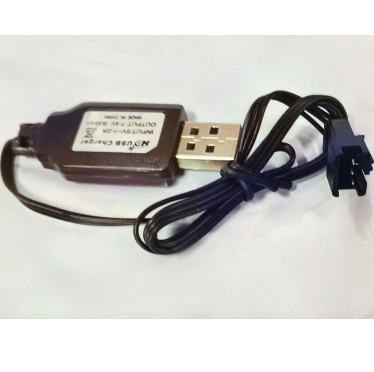 Original 7.4V Lithium Battery Charger USB Cable for 1/12 MN RC Car Series Parts