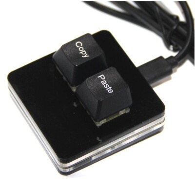 Copy Paste Programing Keyboard Shortcut OSU keyboard Keypad Type C/USB Mini 2key