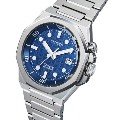 Pre-owned Citizen Nb6060-58l Series 8 Mechanical 890 Mechanical Japan Import
