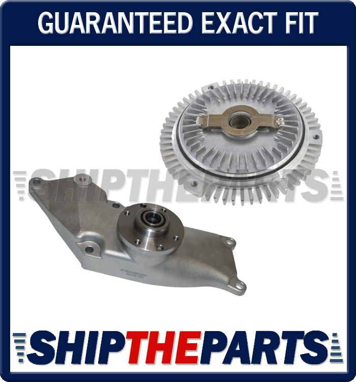 MERCEDES W124 300 E CE TE E-CLASS Radiator Fan Clutch & Fan Bearing Bracket SET