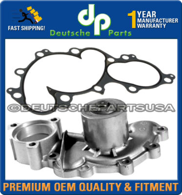 TOYOTA T100 TACOMA TUNDRA 3.4V6 Engine Water Pump Pumps METAL IMPELLER w/Gasket