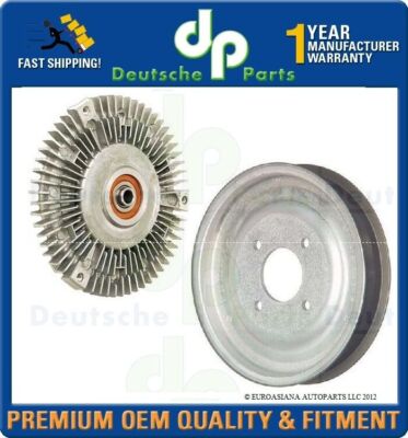 Mercedes W202 C280 VISCOUS ENGINE Cooling Fan Clutch & Pulley Kit 94 95 96 97