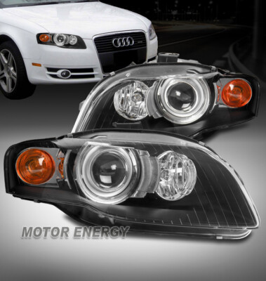 FOR 05-08 AUDI A4 S4 B7 HID MODEL PROJECTOR HEADLIGHT LAMP