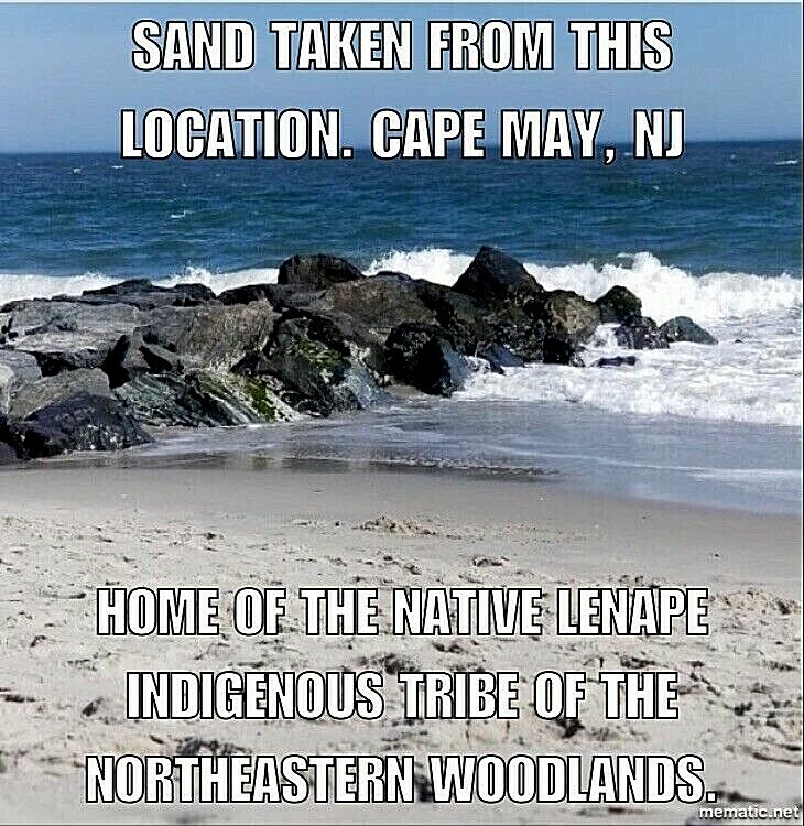 DELUXE SMUDGE KIT ABALONE SHELL STAND SAND SAGE FEATHER  CLEANSING CLEARING 