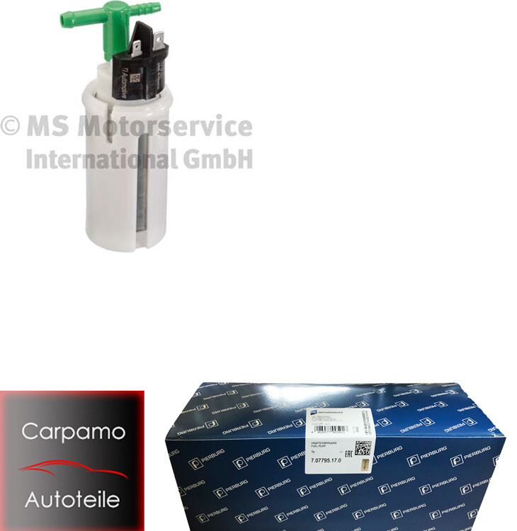 Pierburg Kraftstoffpumpe Bmw 7.07795.17.0 5er 5er Touring E39 Oe 16 14 1 183 176