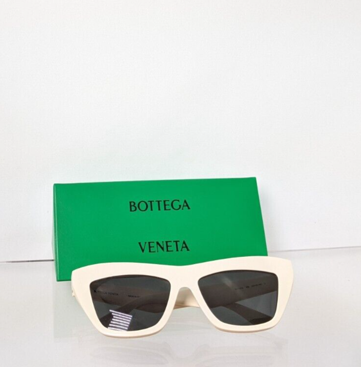 Pre-owned Bottega Veneta Brand Authentic  Sunglasses Bv 1121 003 55mm Frame In Gray