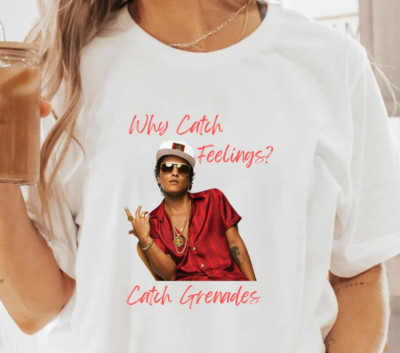 Bruno Mars Tshirt Bruno Mars Tee Merch Gift For Fans Short Sleeves S-5Xl