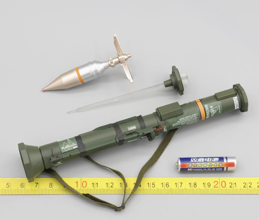 Rocket Launcher for Mini Times Toys MT M028 US ARMY SPECIAL Rocket Launcher for Mini Times Toys MT M028 US ARMY SPECIAL