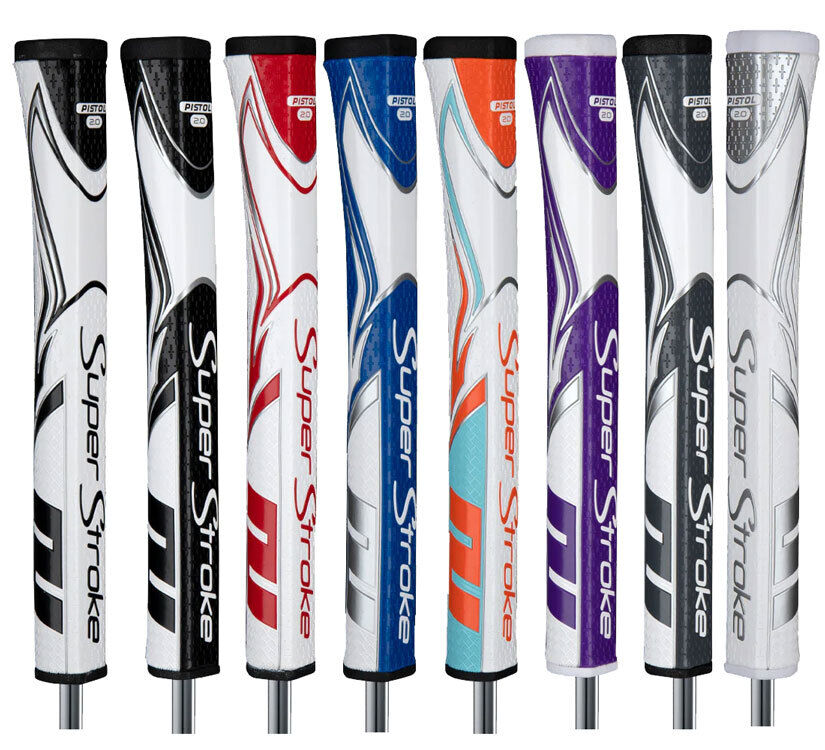 NEW FOR 2023 Super Stroke Zenergy Pistol 2.0 Putter Grip - PICK COLOR