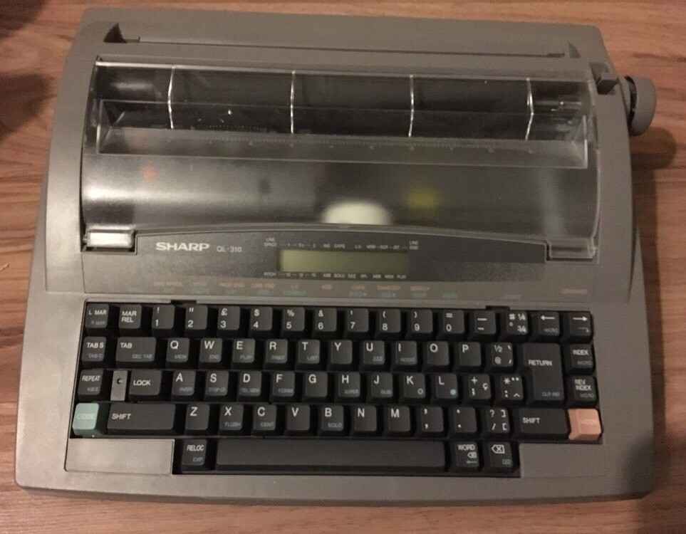 SHARP electric portable typewriter in Aldershot, Hampshire Gumtree