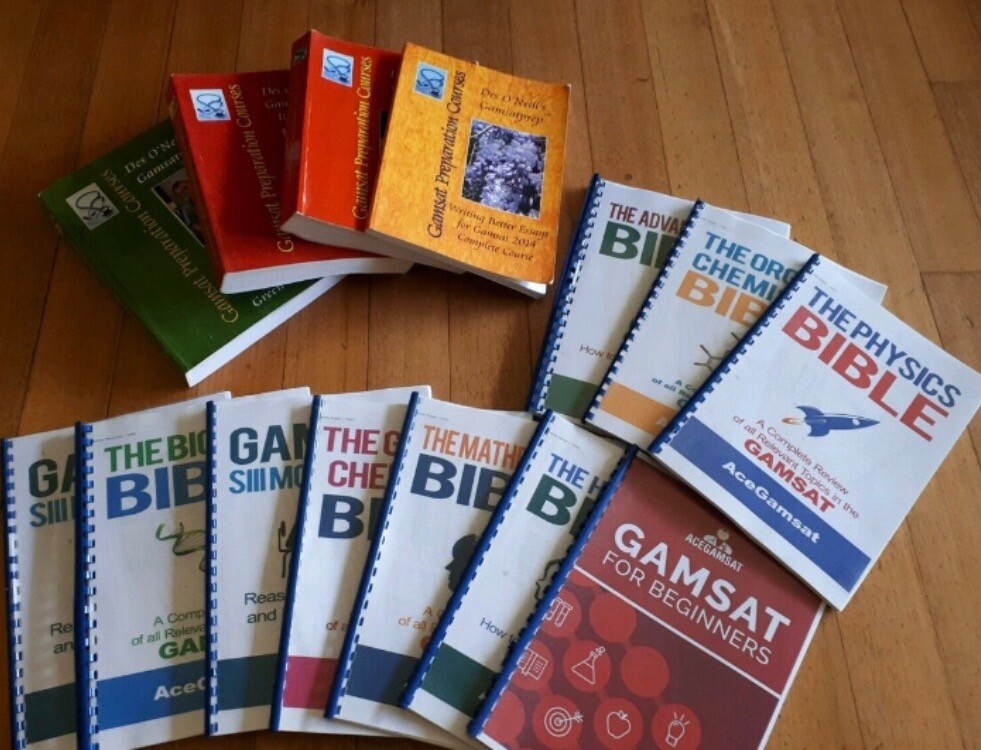 GAMSAT Full Set Des O’Neill, Acer, AceGamsat Bible, GradReady, PassGamsat in Stevenage