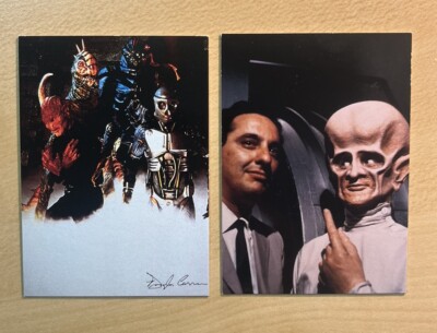 Outer Limits 1997 DuoCards Promo 2 Card Set 