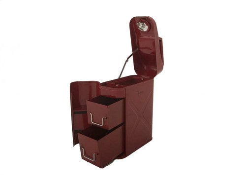 RAMPAGE PRODUCTS 86619 Red Universal Trail Can Utility/Tool Box