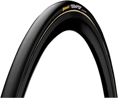 Continental Tempo II Tire - 700b x 22 / 28'' x 22, Tubular, Folding, Black