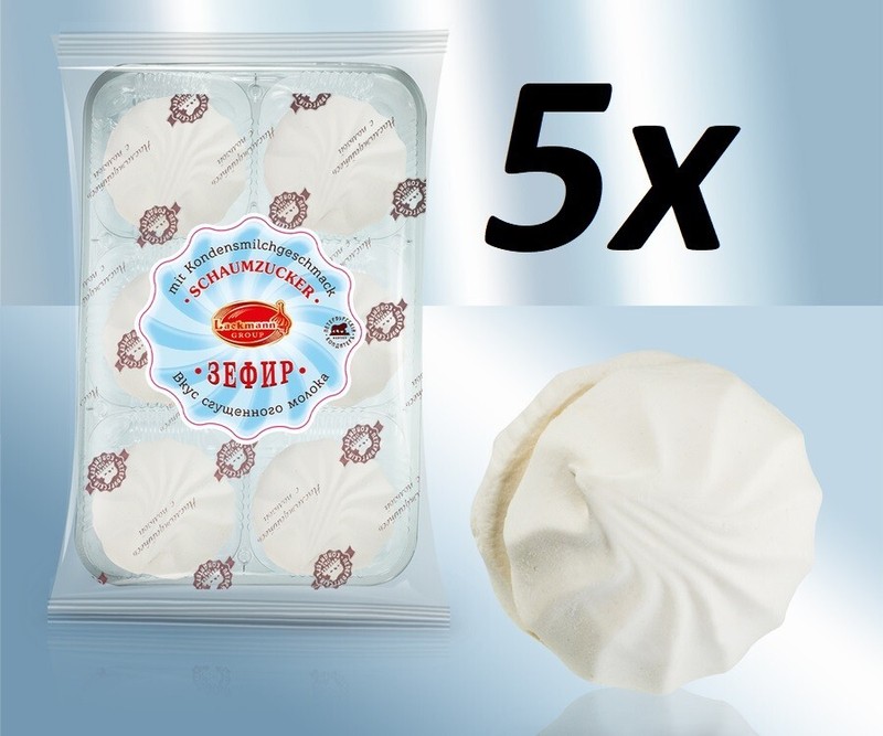 5Ñ 310g Schaumzuckerware Zefir Mit Kondensmilchgeschmack ÐÐµÑÐ¸Ñ Ð¡Ð³ÑÑÐµÐ½ÐºÐ°