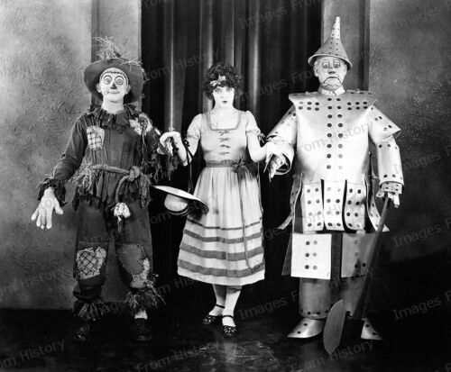 8x10 Print Larry Semon Dorothy Dwan Oliver Hardy Silent Ver Wizard Oz 1925 #WIZ