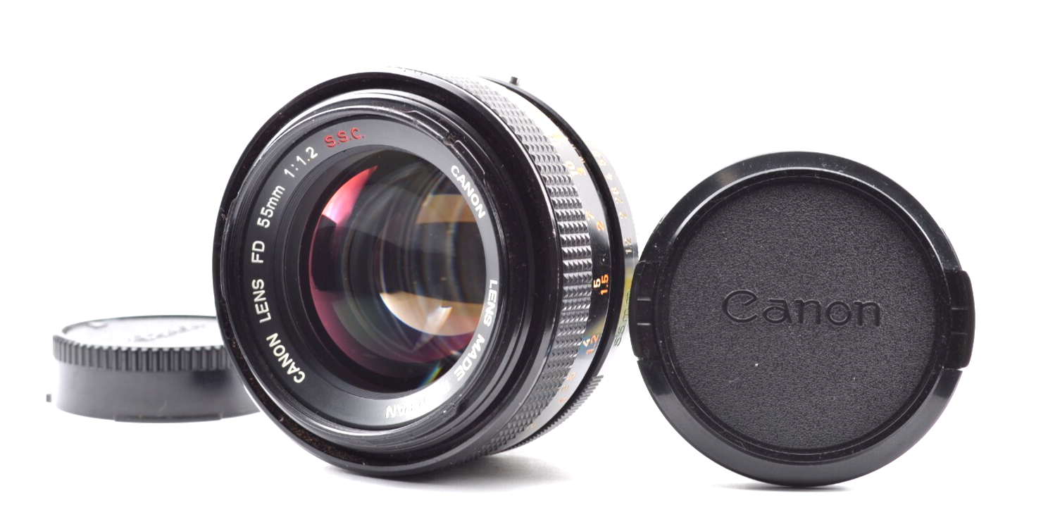 ◾️完動品 Canon FD 55mm F1.2 S.S.C. Canon FD 55mm f1.2 S.S.C. Lens Review - Lens Legend
