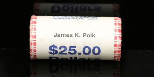 James K Polk No date residential Dollar Roll ~ Look For Errors and Mint. #1197