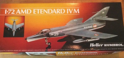 HELLER/HUMBROL 1/72 AMD Étendard IV M Strike Fighter