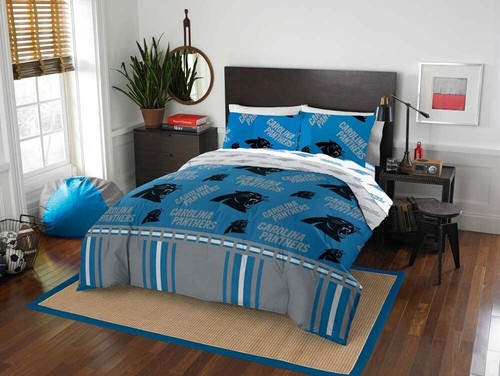 Вращающаяся кровать Northwest NFL Carolina Panthers в комплекте с сумкой, Queen-size