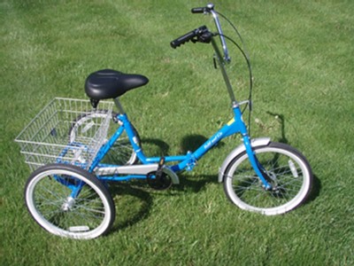 Fold and Go Single Speed Trike